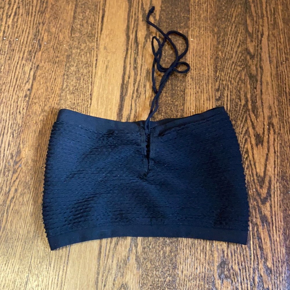 NWOT Urban Outfitters Out From Under Black Crop Top